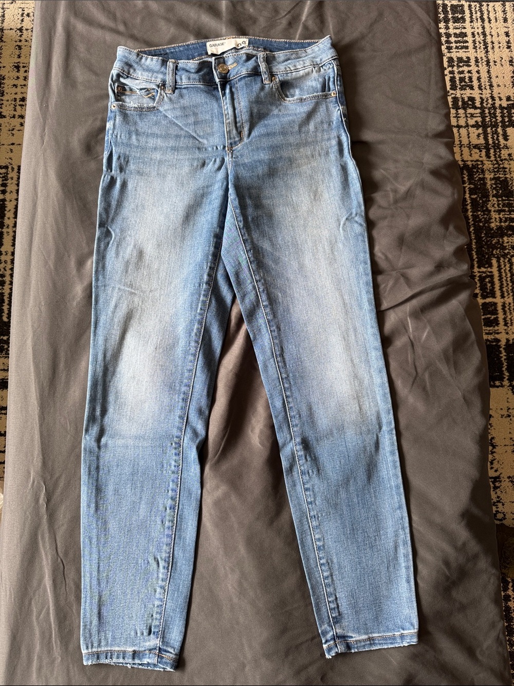 Garage Light Blue Skinny Jeans